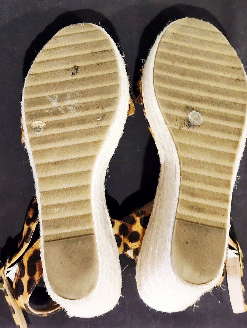 VICKI·VICKI | Leopard Print Platform Wedge Sandal | U.S. Women's 8.5/EU 39 - Picture 10 of 13